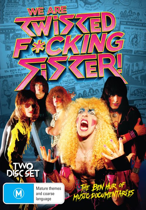 We're Are Twisted Fucking Sister Australian DVD cover.